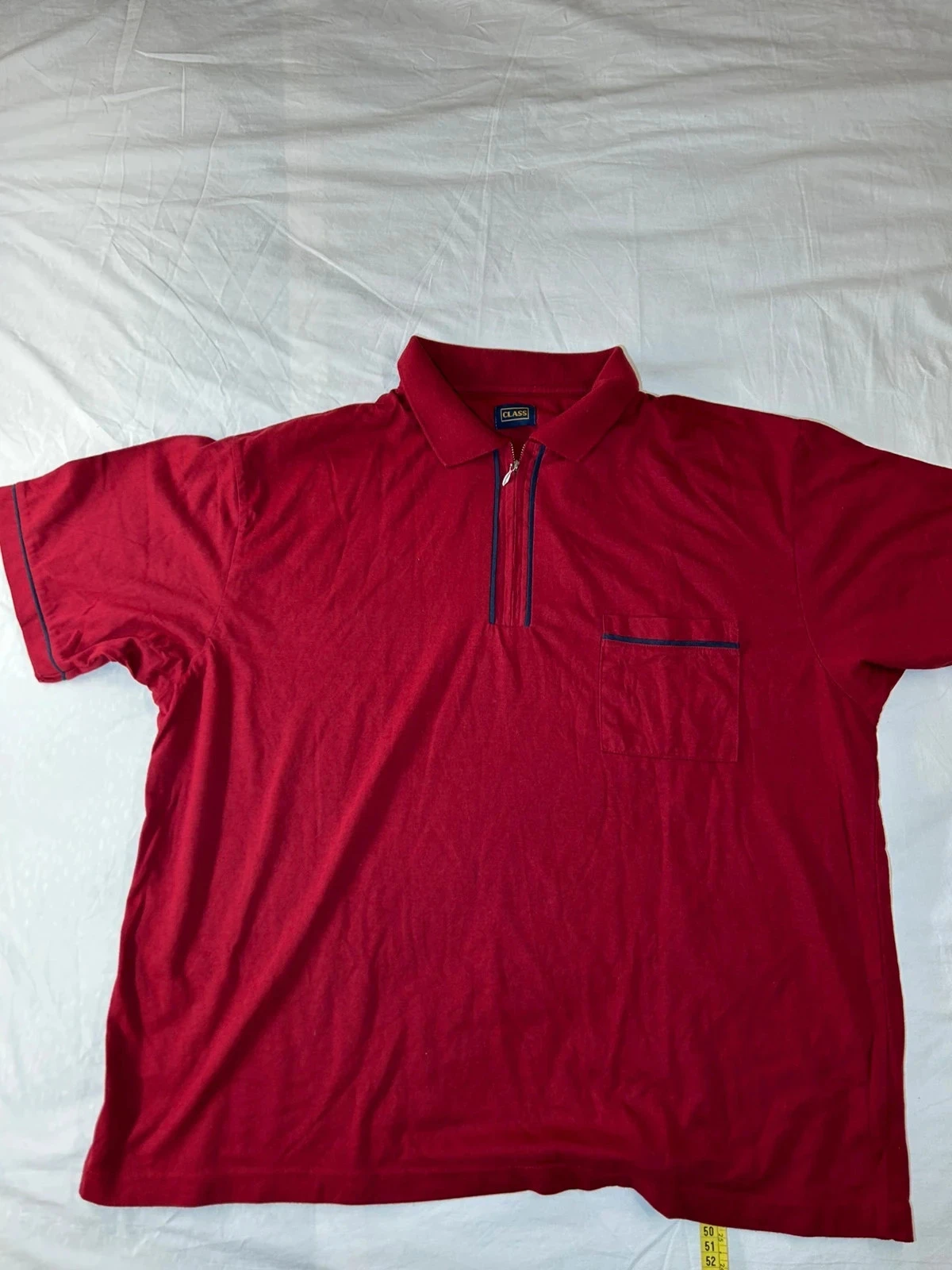Polo t-shirt rouge class blancheporte